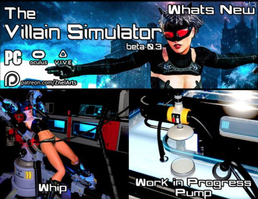 The Villain Simulator Beta 19 - VR game for adults - ZnelArts