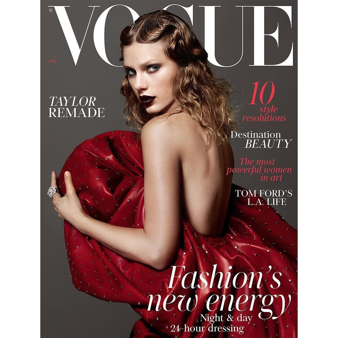 Тейлор Свифт на обложке английского Vogue