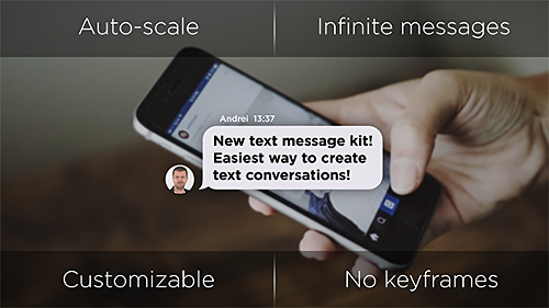 Text Message Generator - Project for After Effects (Videohive)