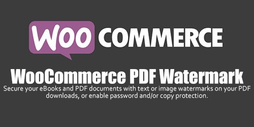 WooCommerce - PDF Watermark v1.1.3