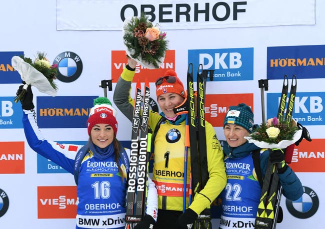 Вита Семеренко – бронзовый призер в гонке преследования на этапе КМ в Оберхофе