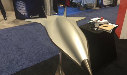 Прототип гиперзвукового самолета Boeing