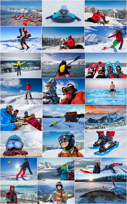 Winter vacation travel snow sport tourism entertainment 25 HQ Jpeg