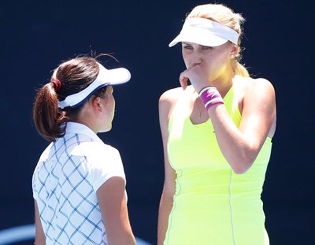 Australian Open. Людмила Киченок в паре с Ниномией не прошли во второй круг