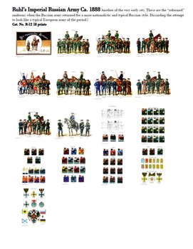 The Uniform Plates of Moritz Ruhl Vol.III (Uniformology CD-2004-26)