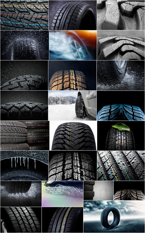 Rain water wheel car winter tire tread pattern rubber tire 25 HQ Jpeg