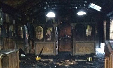Пожар в храме во Львове духовенство УПЦ МП назвало поджогом