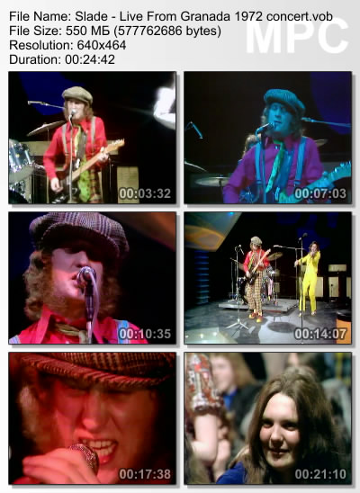 Slade - Live From Granada 1972 (DVDRip)