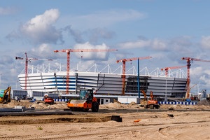 Казаки будут охранять территорию у калининградского стадиона во время ЧМ-2018