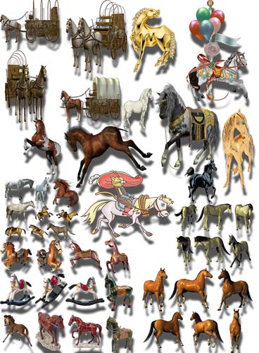 Png Клипарты - Кони и лошади
