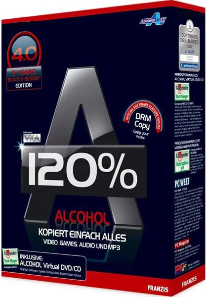 Alcohol 120% 2.0.3 Build 10203 Retail