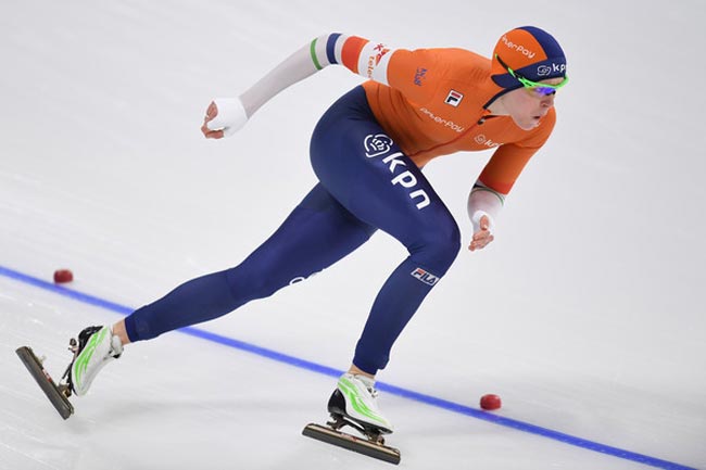 Голландская конькобежка Тер Морс – трехкратная олимпийская чемпионка