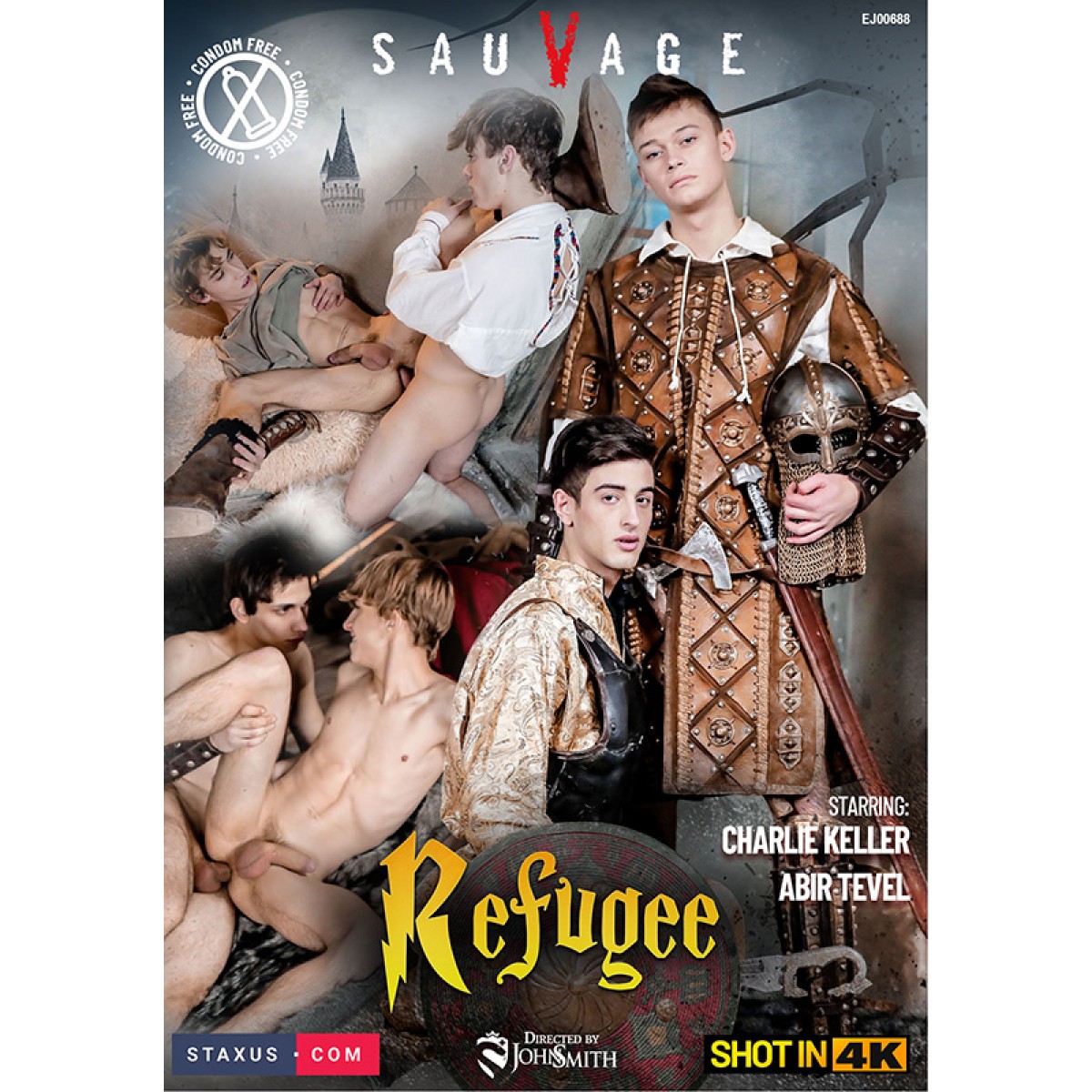 Refugee /  (John Smith, SauVage) [2018 ., Bareback, Oral,Anal,Rimming,Cumhots,Masturbation, Twinks, Big Dick, WEB-DL, 720p]