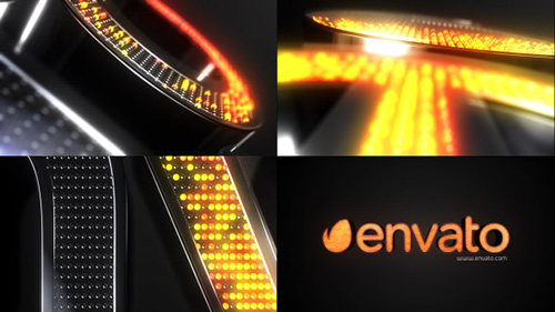 Neon Spheres Element 3D Opener - Project for After Effects (Videohive) 