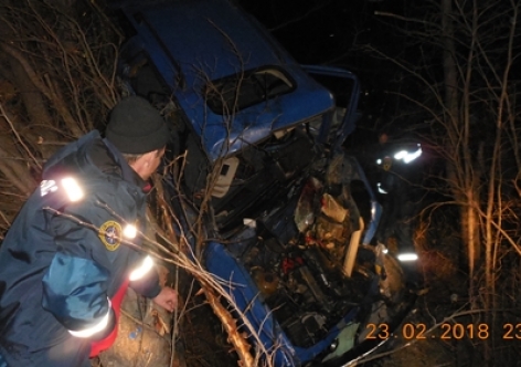 Семь человек пострадали 23 февраля в ДТП на дорогах Крыма [фото]
