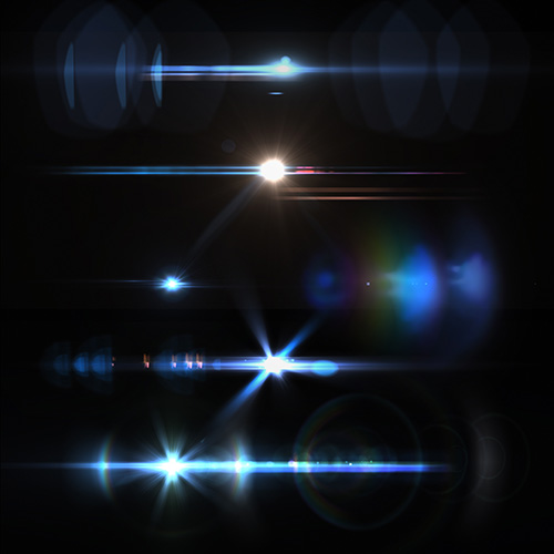    -  / Coloured lights - Clipart