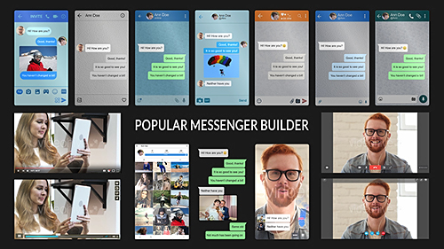 Popular Messenger Builder v2.0 - Project for After Effects (Videohive)
