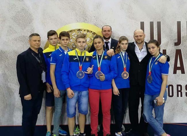 Украинцы завоевали четыре медали на ЧМ по джиу-джитсу