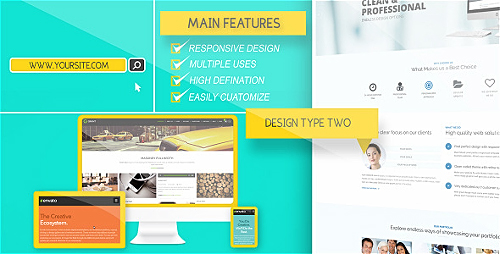 Website Presentation Pack 8935398 - Project for After Effects (Videohive)