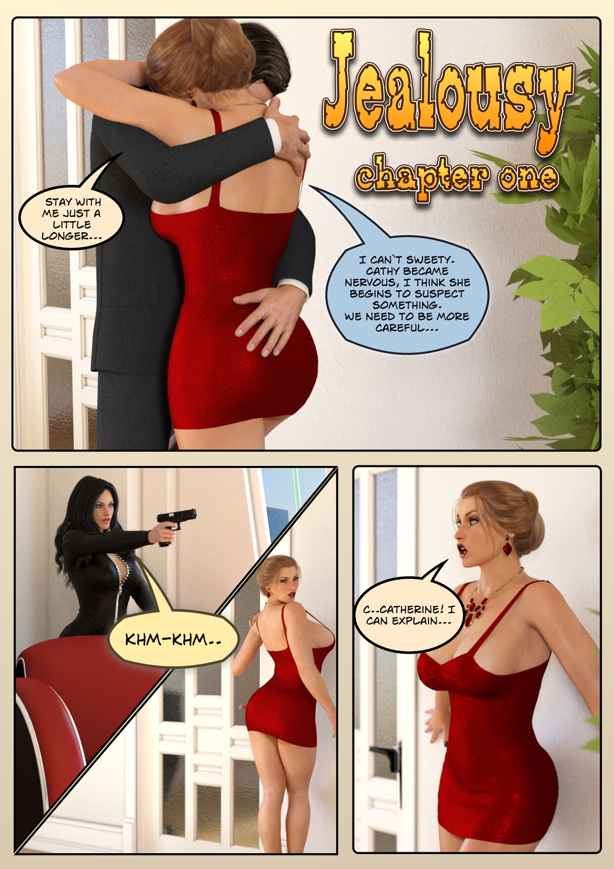 Jealousy - Chapter One by Keeper - 3d Guro comic