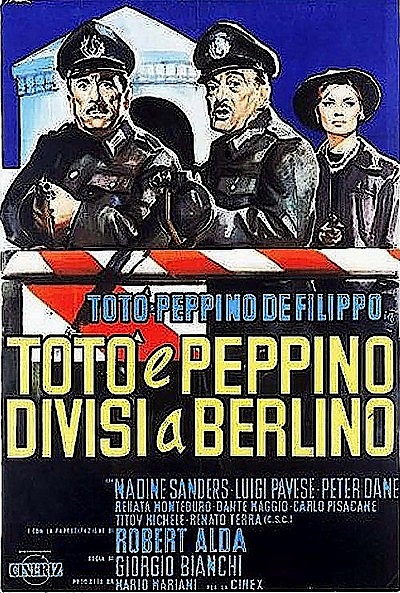 Тото и Пеппино разделены в Берлине / Toto e Peppino divisi a Berlino (1962) DVDRip