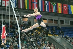 Украинские гимнасты завоевали медали на Кубке Стеллы Захаровой