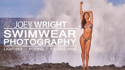 Joey Wright Swimwear Photography - Lighting, Posing, and Retouching