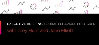 Global Behaviors Post-GDPR Executive Briefing