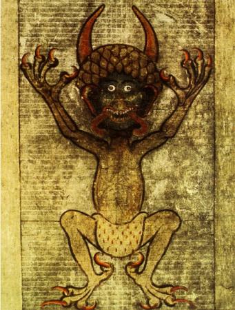 Герман Отшельник - Кодекс Гигас (Библия Дьявола) (XIII век)