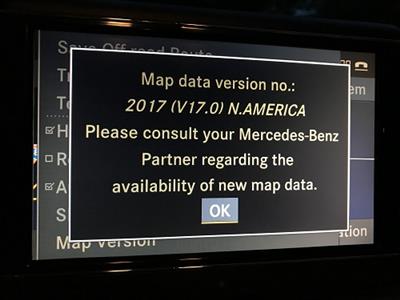 Mercedes-Benz NTG4 DVD 2017 v17.0 Update GPS maps for the USA and North America