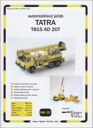 Ripper Works № 32. Tatra T815 AD 20T