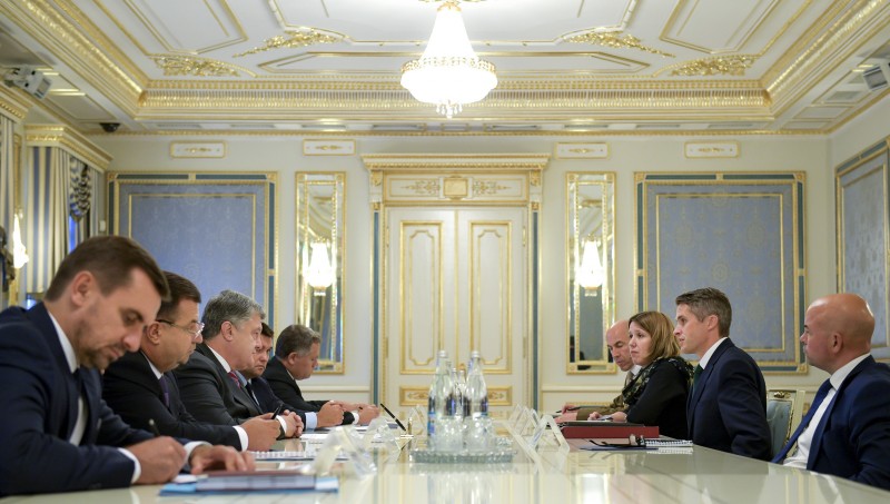 Президент України прийняв Державного секретаря з питань оборони Великої Британії