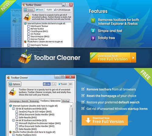 Soft4Boost Toolbar Cleaner 5.5.1.777 + Portable