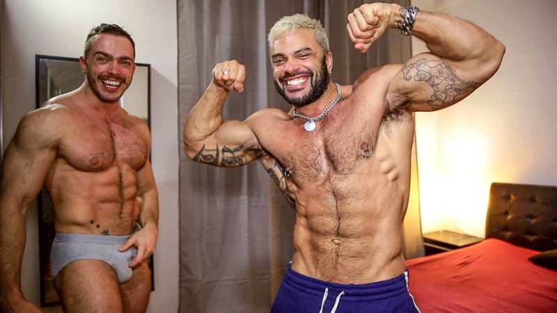 Rogan Richards & Veles (TimTales) big dick, muscle, hairy