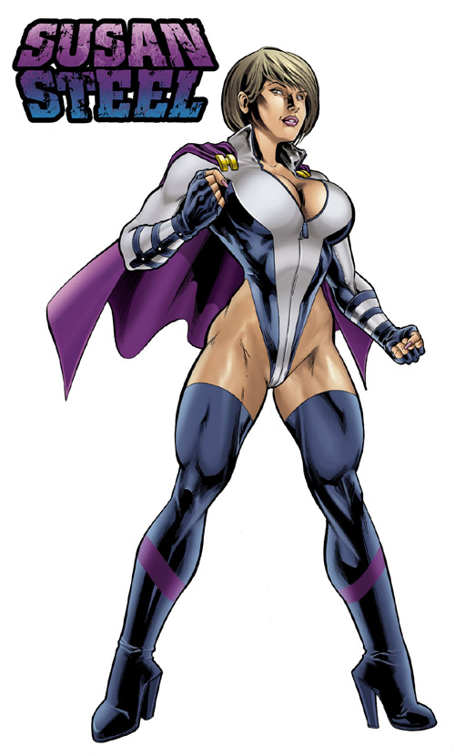 Superheroine Comixxx - Susan Steel