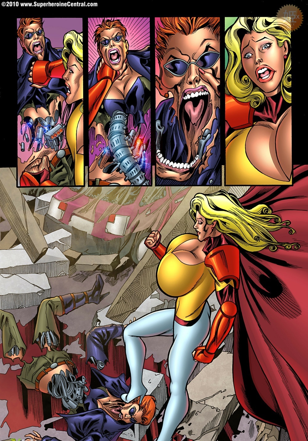 Superheroine Comixxx - Her greater joys